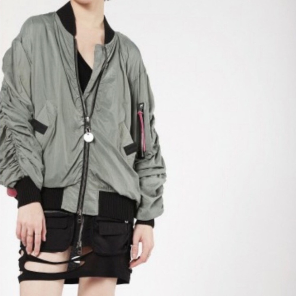 Diesel | Krista Oversized Bomber Jacket XS